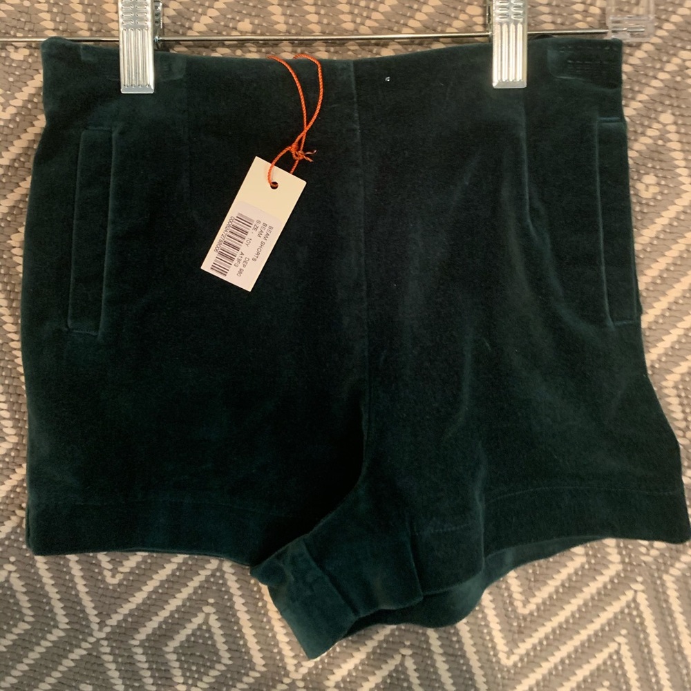 NWT Caramel Baby & Child London Velvet Shorts Sz10